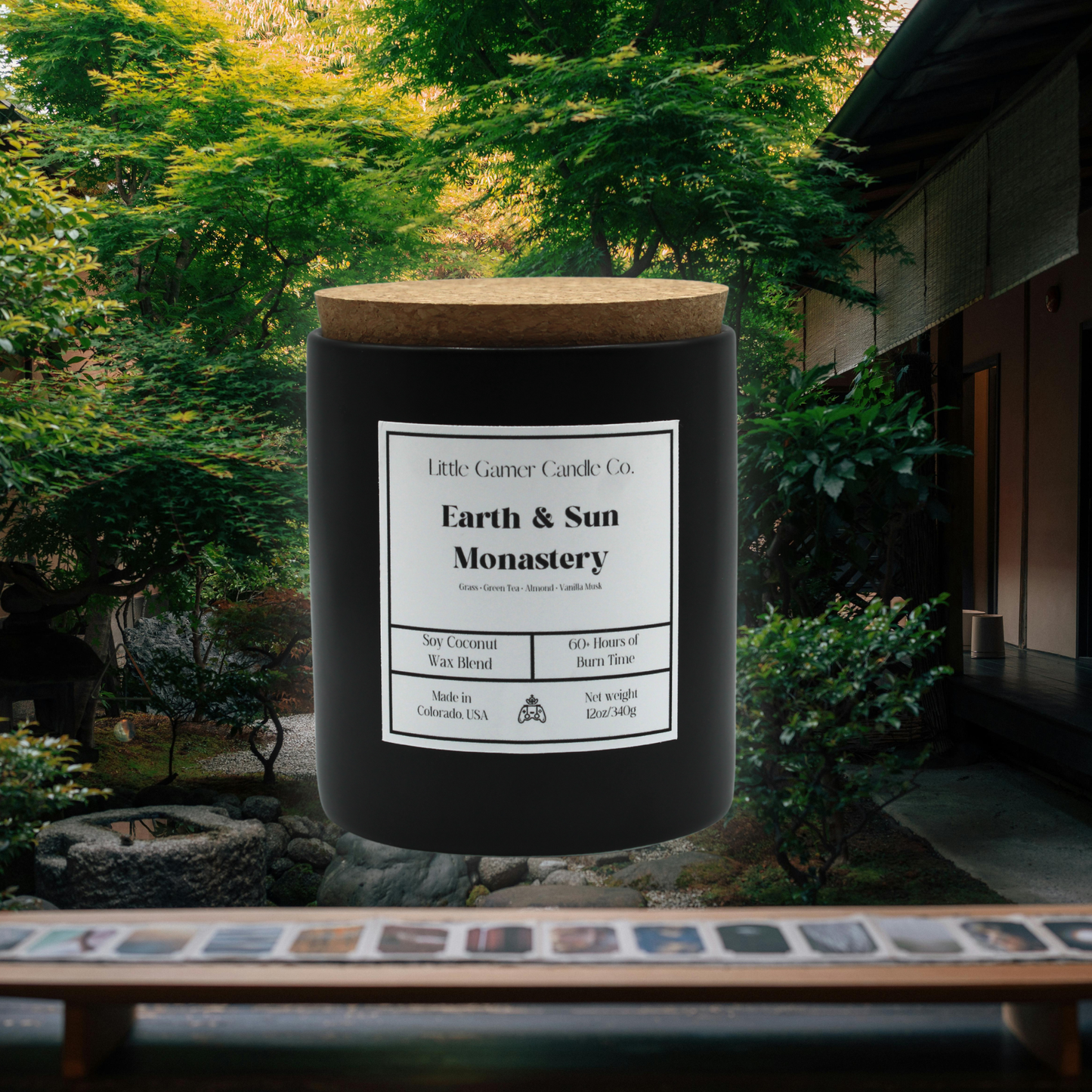 Earth & Sun Monastery Scented Candle
