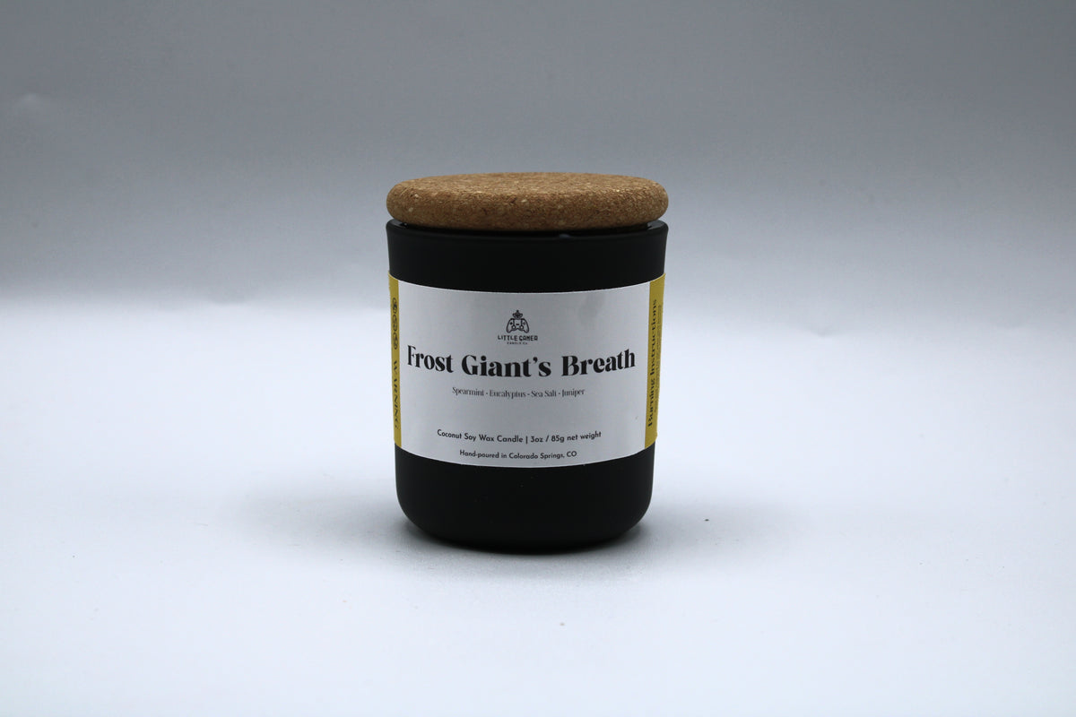 Frost Giant's Breath Scented Candle